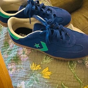 Converse Blue and Teal Sneakers